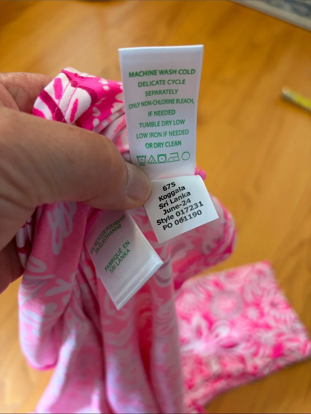 Lilly Pulitzer Dianne Knit Robe S/M Passion Fruit Pink Absolutely Flamazing - Picture 8 of 11